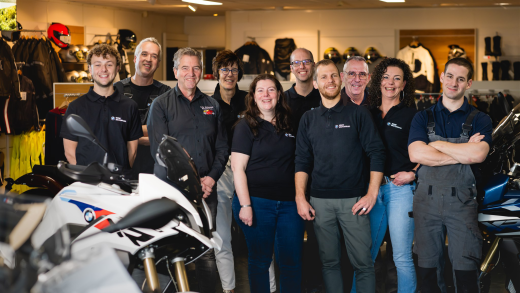 Medewerkers BMW Motorzaak